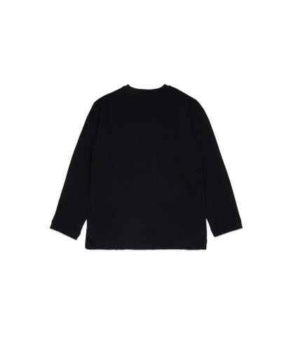 Diesel - T-shirt à longues manches noir TDROPS