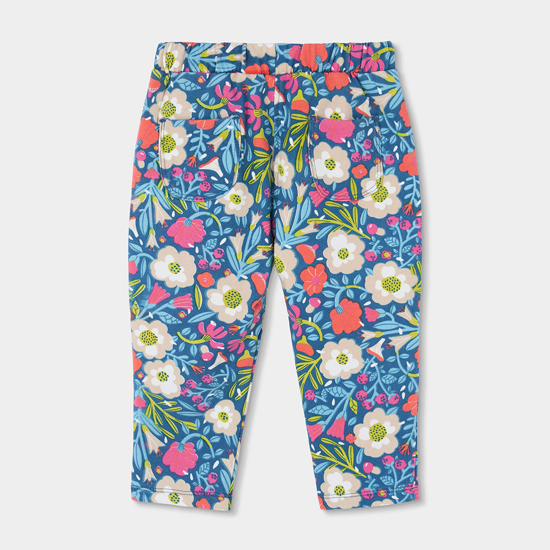 Boboli - Pantalon fleuri en molleton FLOWERS