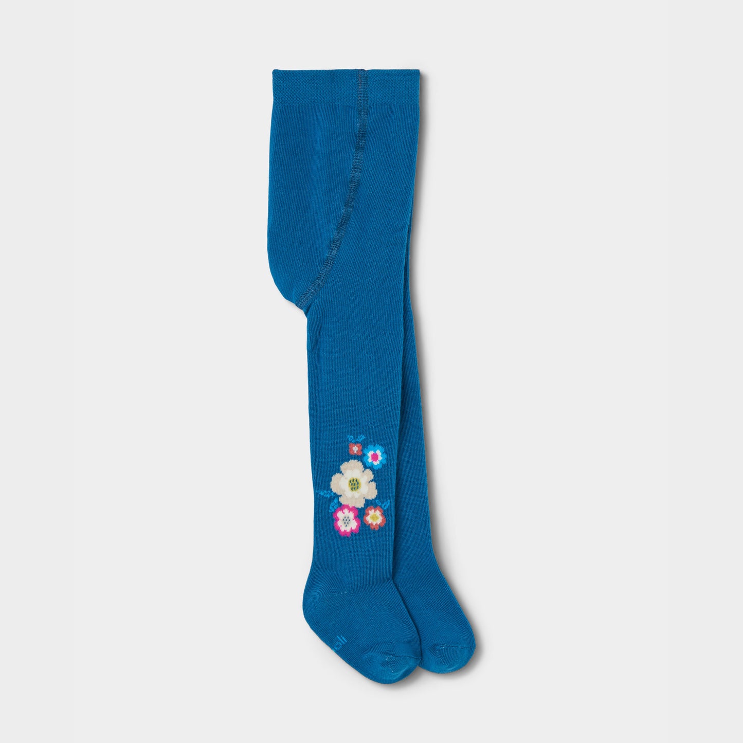 Boboli - Collant turquoise FLOWERS