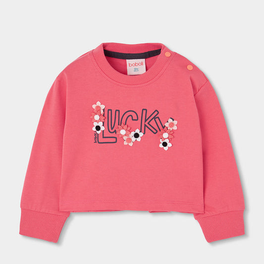 Boboli - T-shirt corail "Lucky"