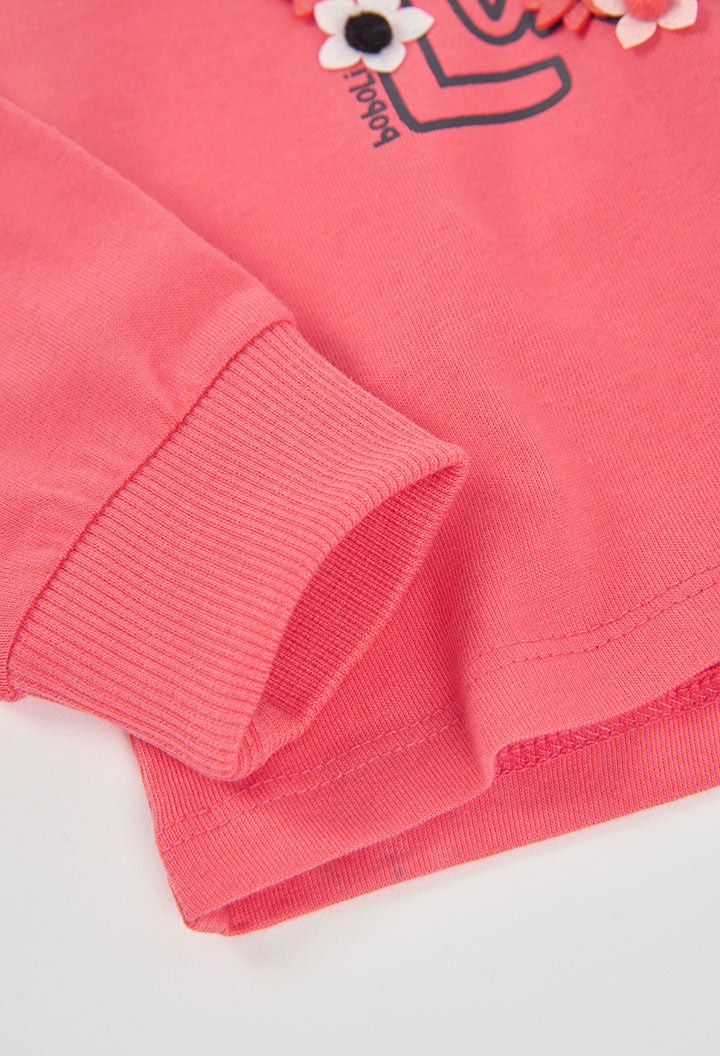 Boboli - T-shirt corail "Lucky"