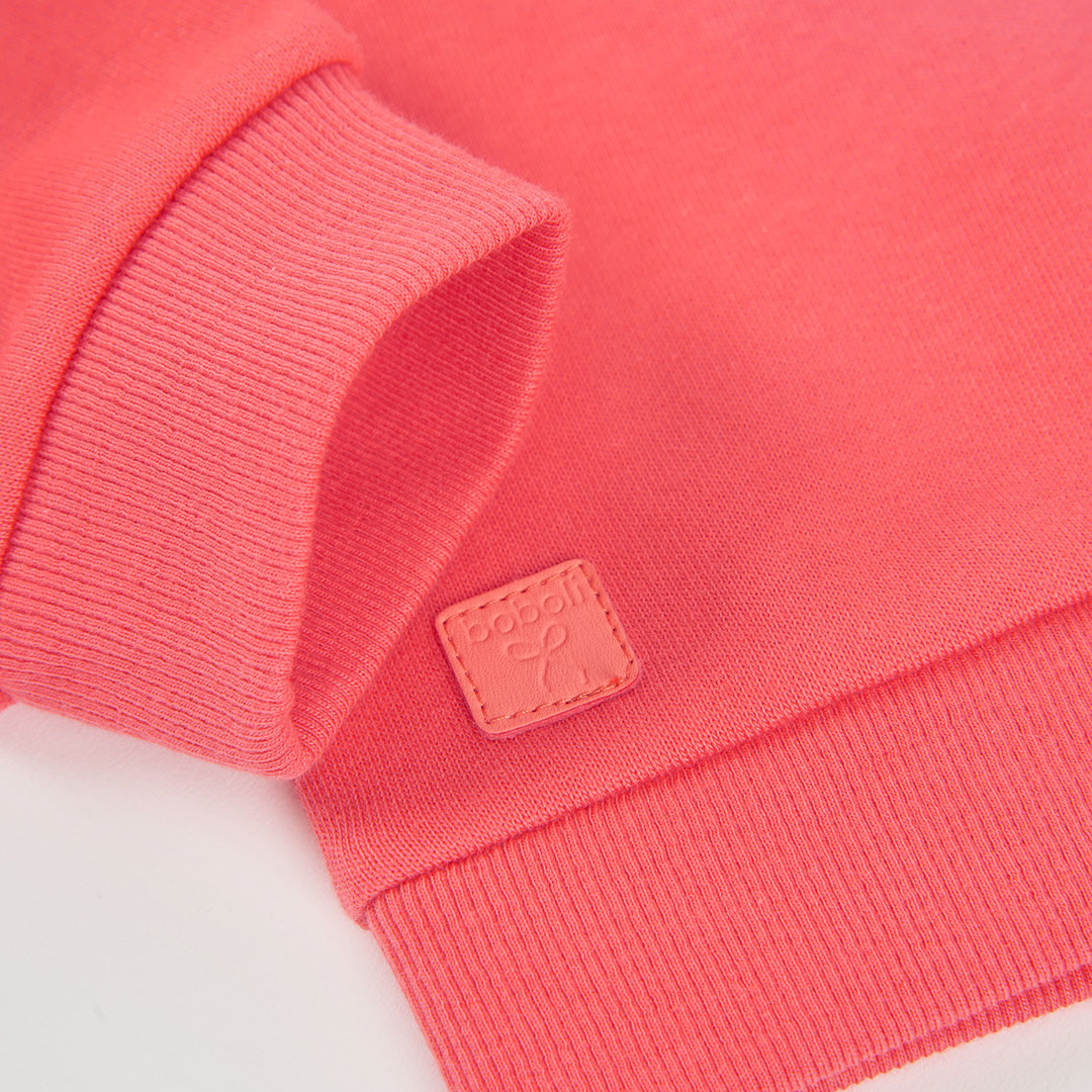 Boboli - Sweat avec col corail FLOWERS