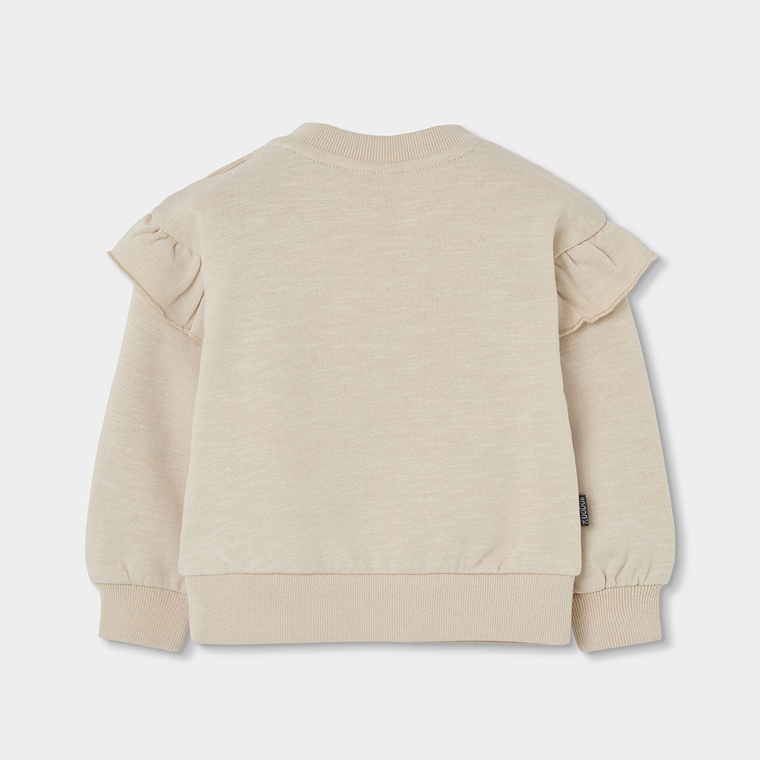 Boboli - Sweat crème FLOWERS
