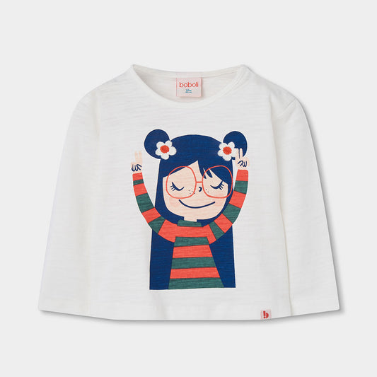 Boboli - T-shirt blanc