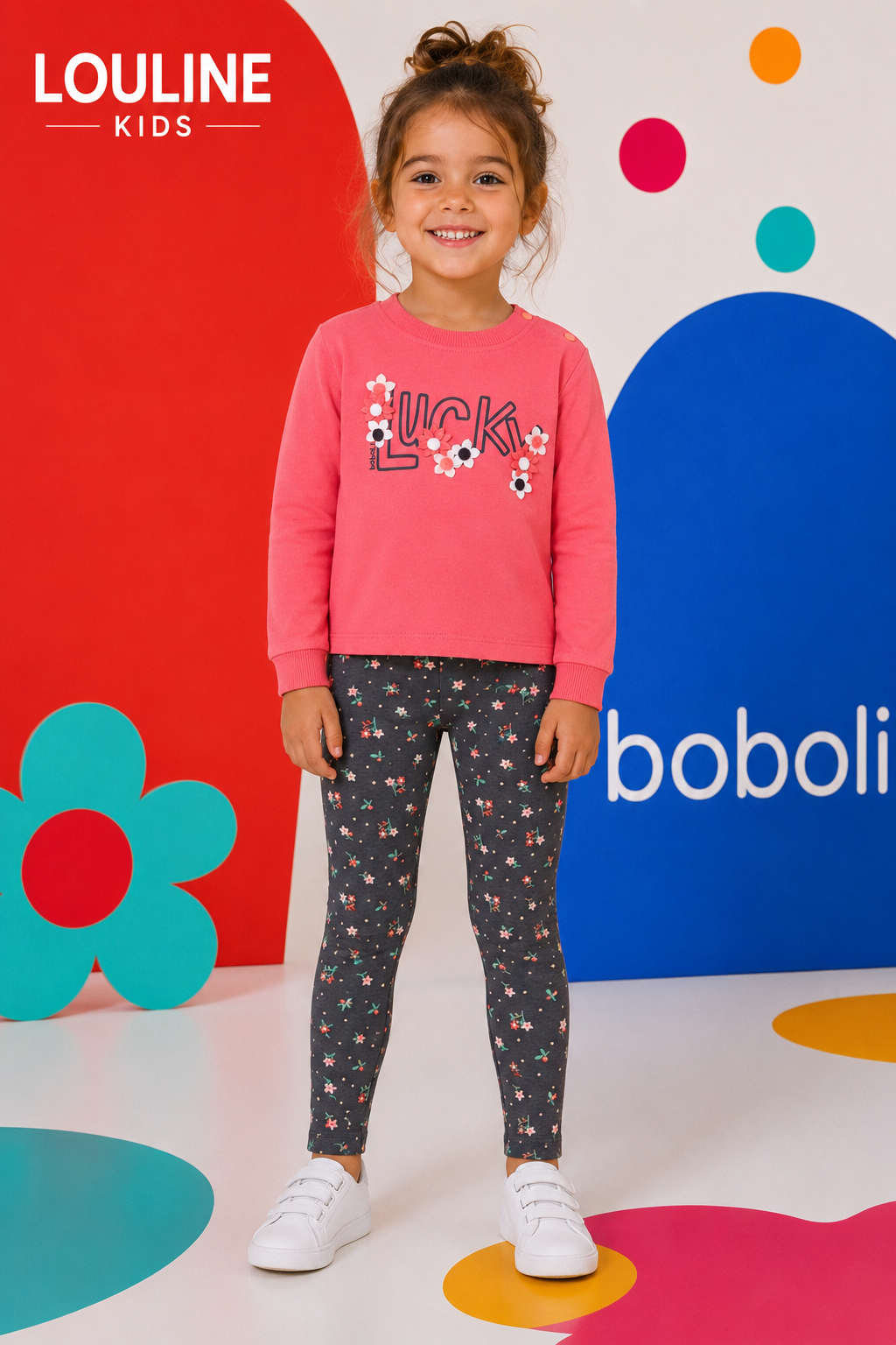 Boboli - Legging FLOWERS