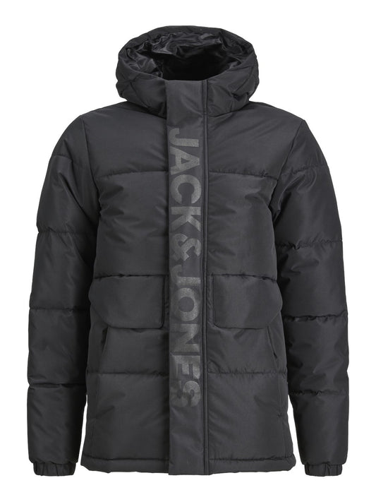 Jack & Jones - Schwarzer Puffer Jcospeed Mantel