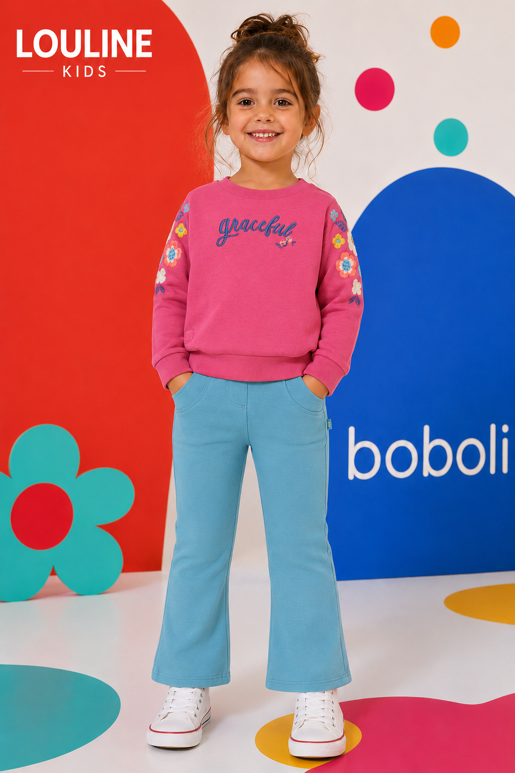 Boboli - Pantalon turquoise
