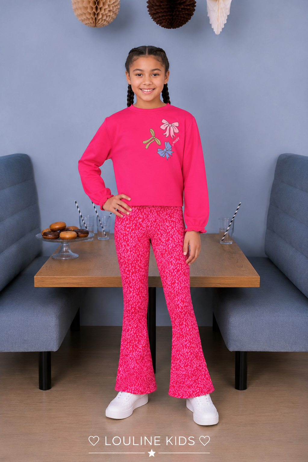 B.Nosy - Camiseta Bright Rose Tonia