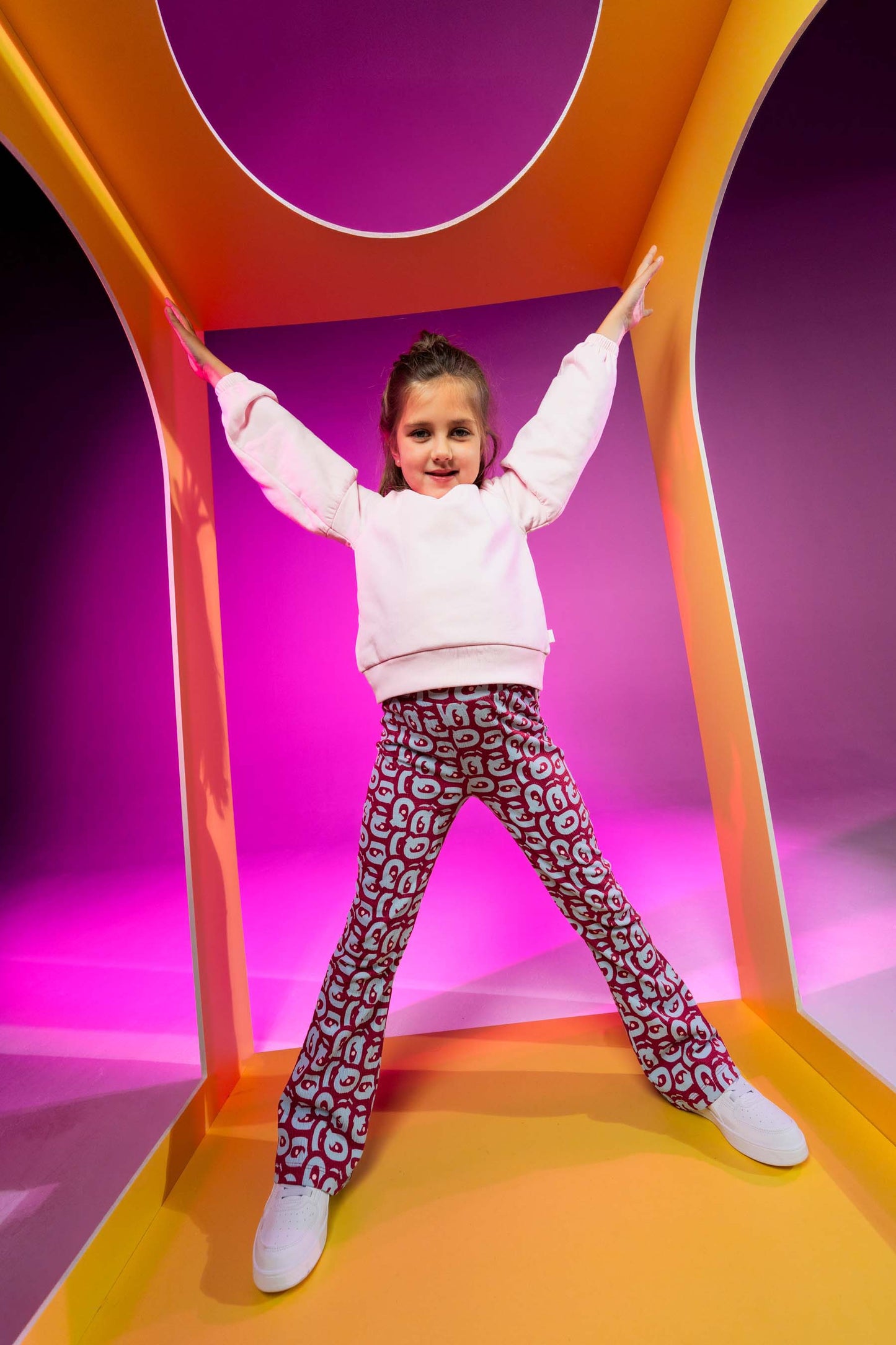 Quapi - Sudadera con estampado trasero Diane