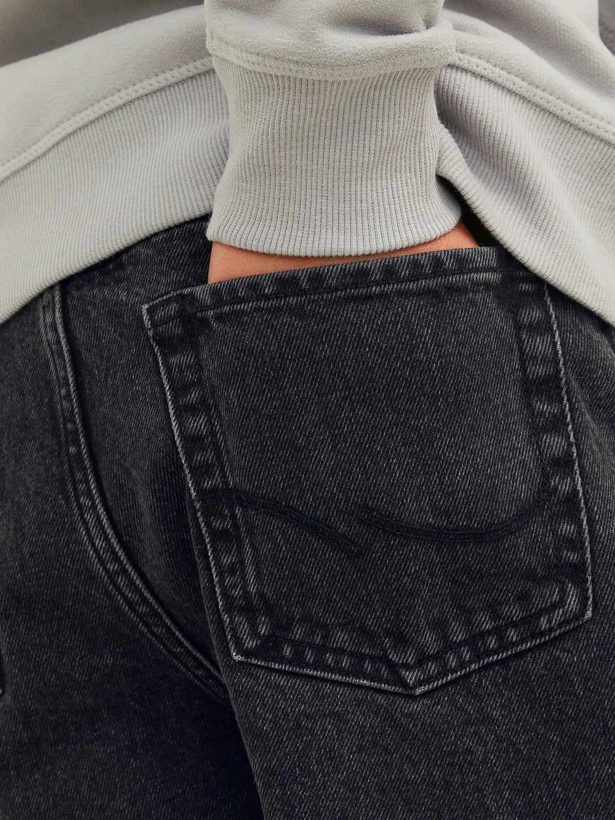Jack&Jones - Jeans noir JJIALEX 823