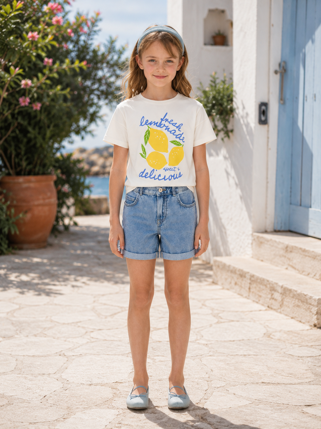 Nur - KOGLIMONE weißes T-Shirt