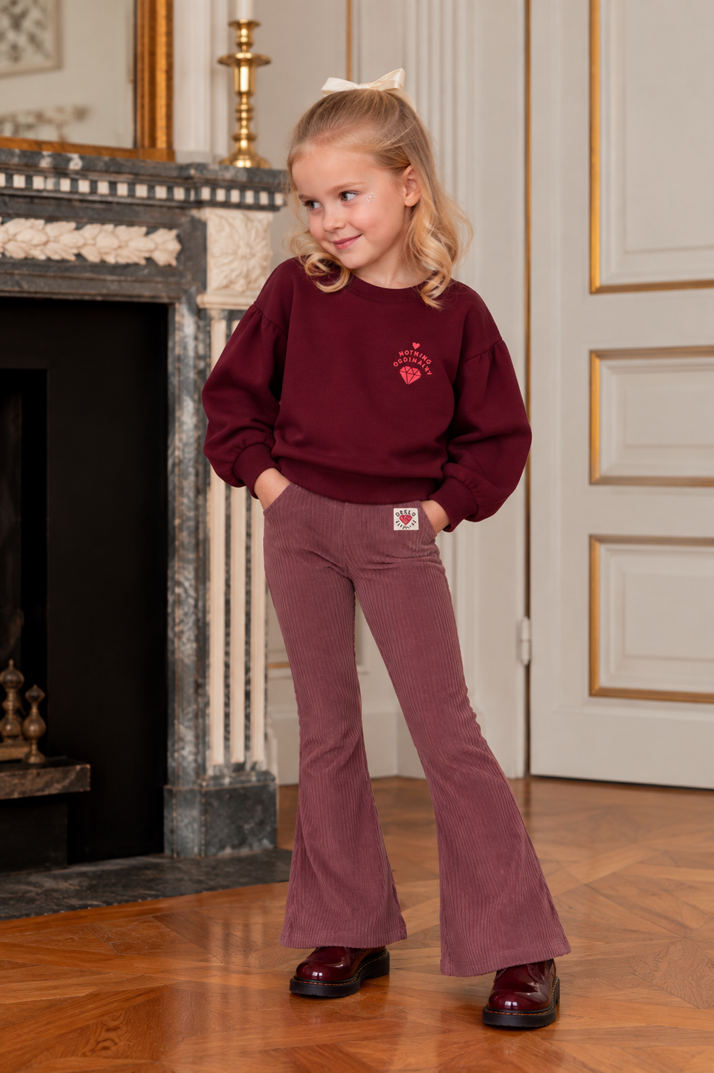 Jubel - Sweat bordeaux Daily Princess