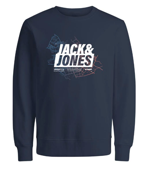 Jack&Jones - Pull navy blazer JCOMAP