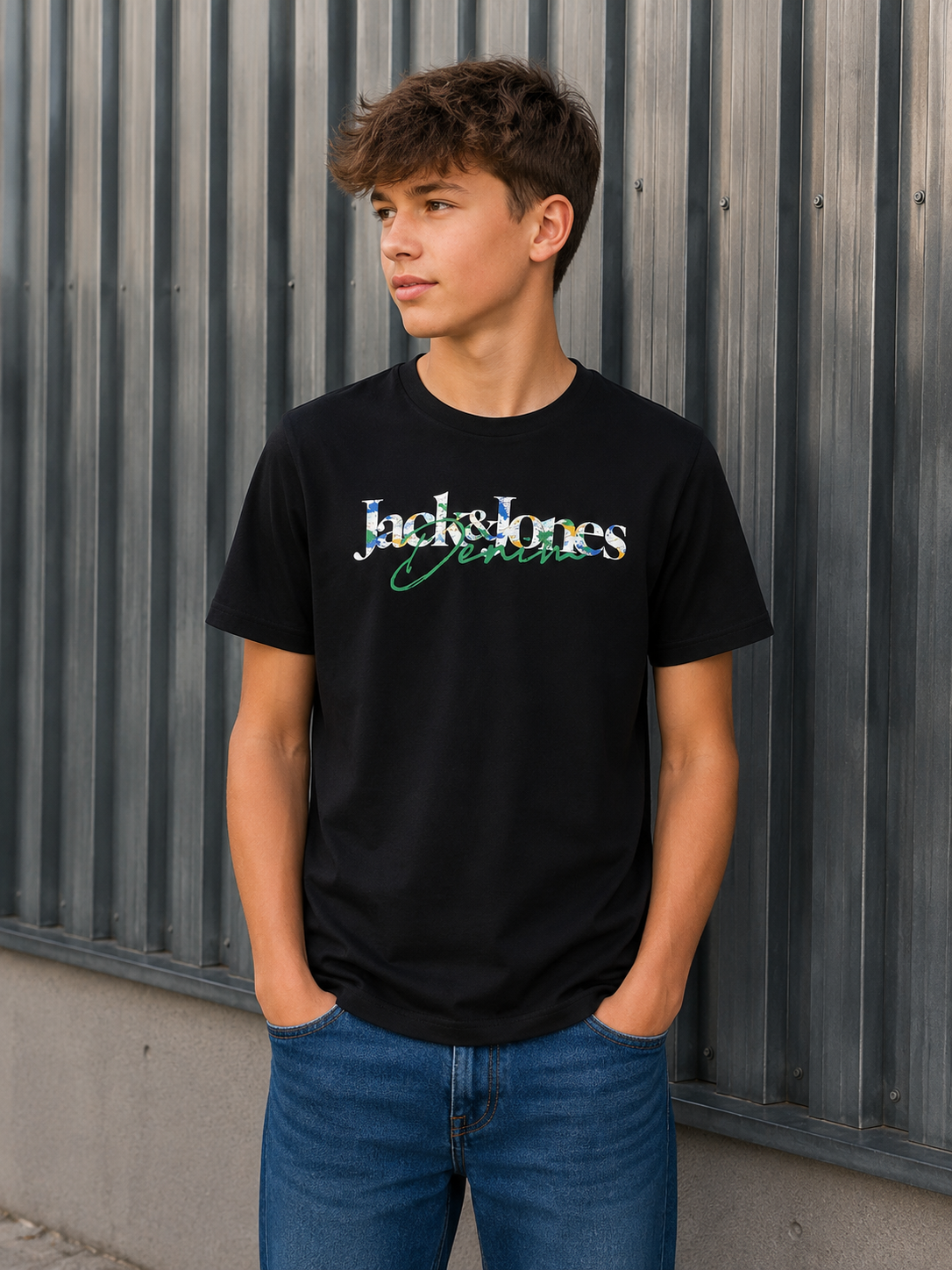 Jack&Jones - T-shirt noir JJTOM