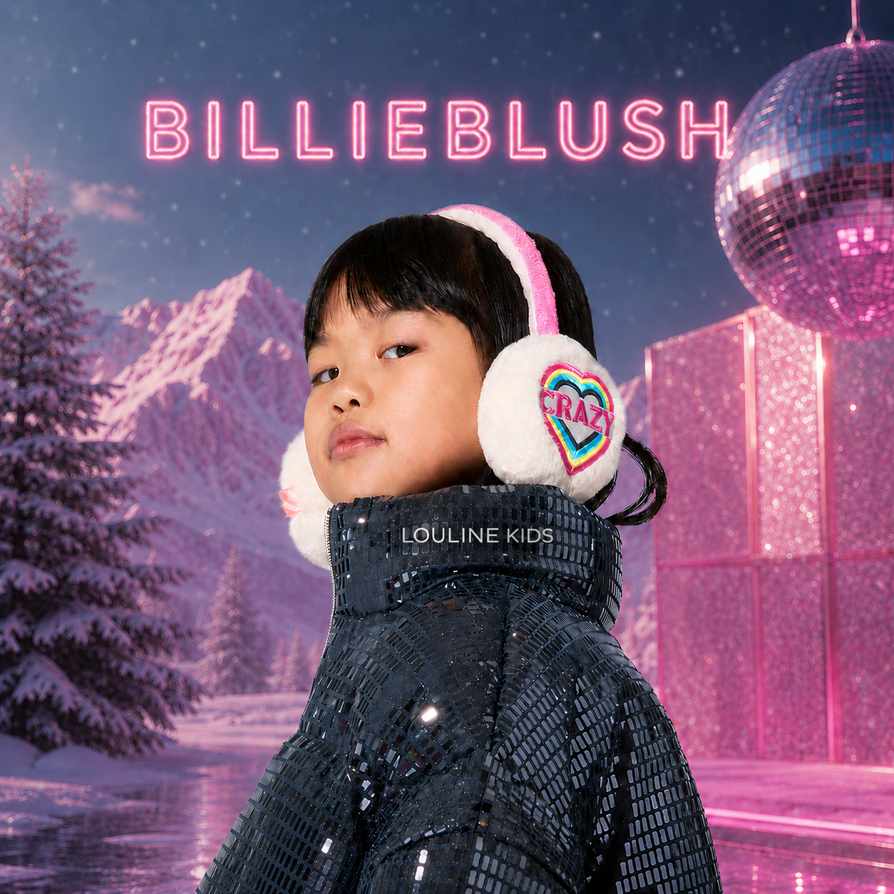Billieblush - Cache-oreilles en polaire CRAZY