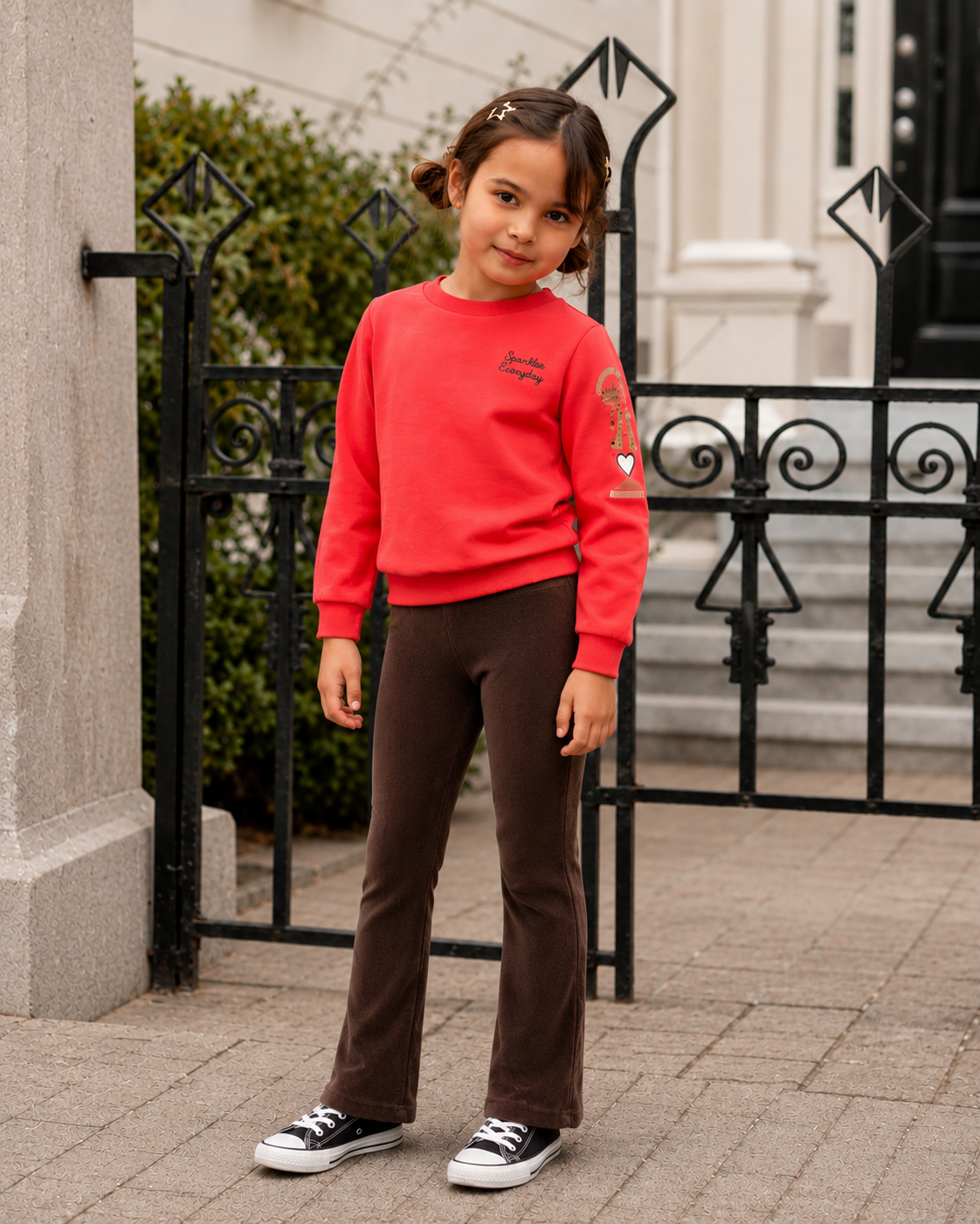 Jubel - Sweat rouge City Chic