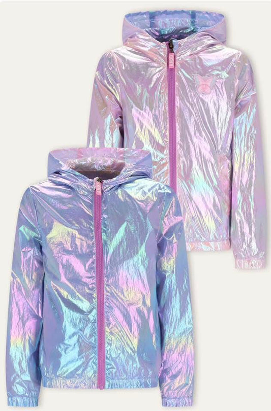 B.Nosy - Veste réversible Iris Orchid Jolie