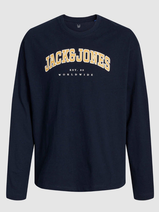 Jack&Jones - T-shirt JJECALEB Navy Blazer Loose