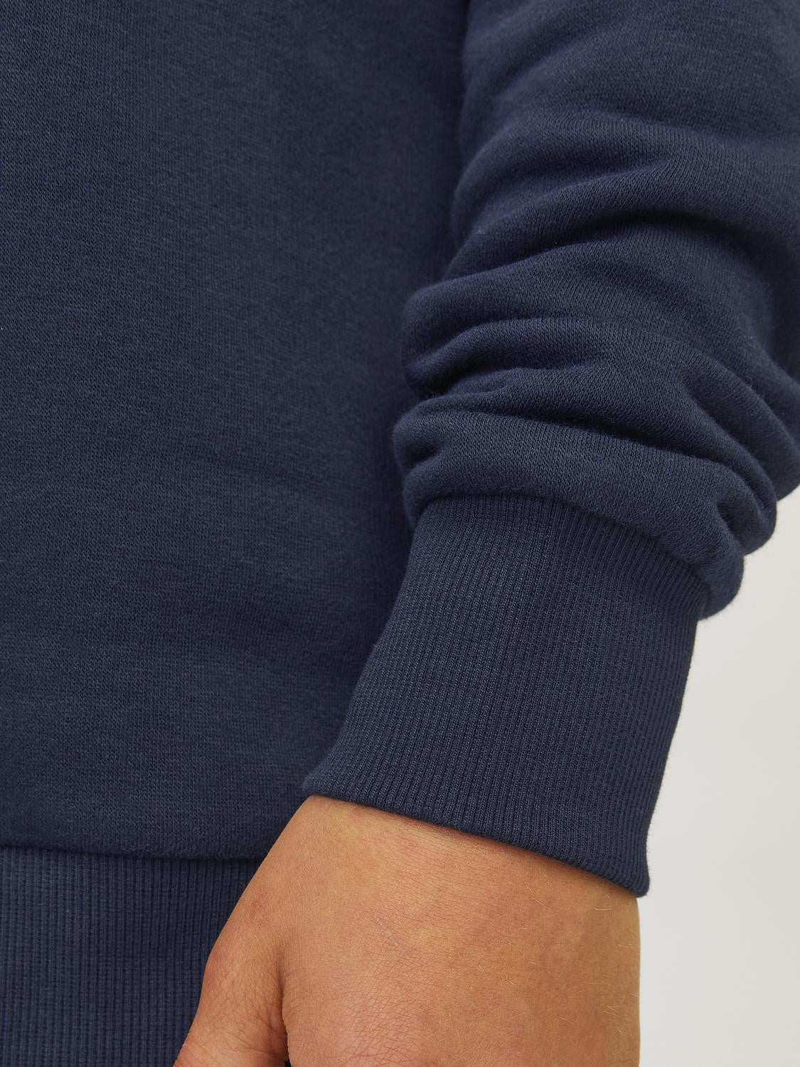 Jack & Jones - Sweat Jjelogo Navy Blazer & Marmelade