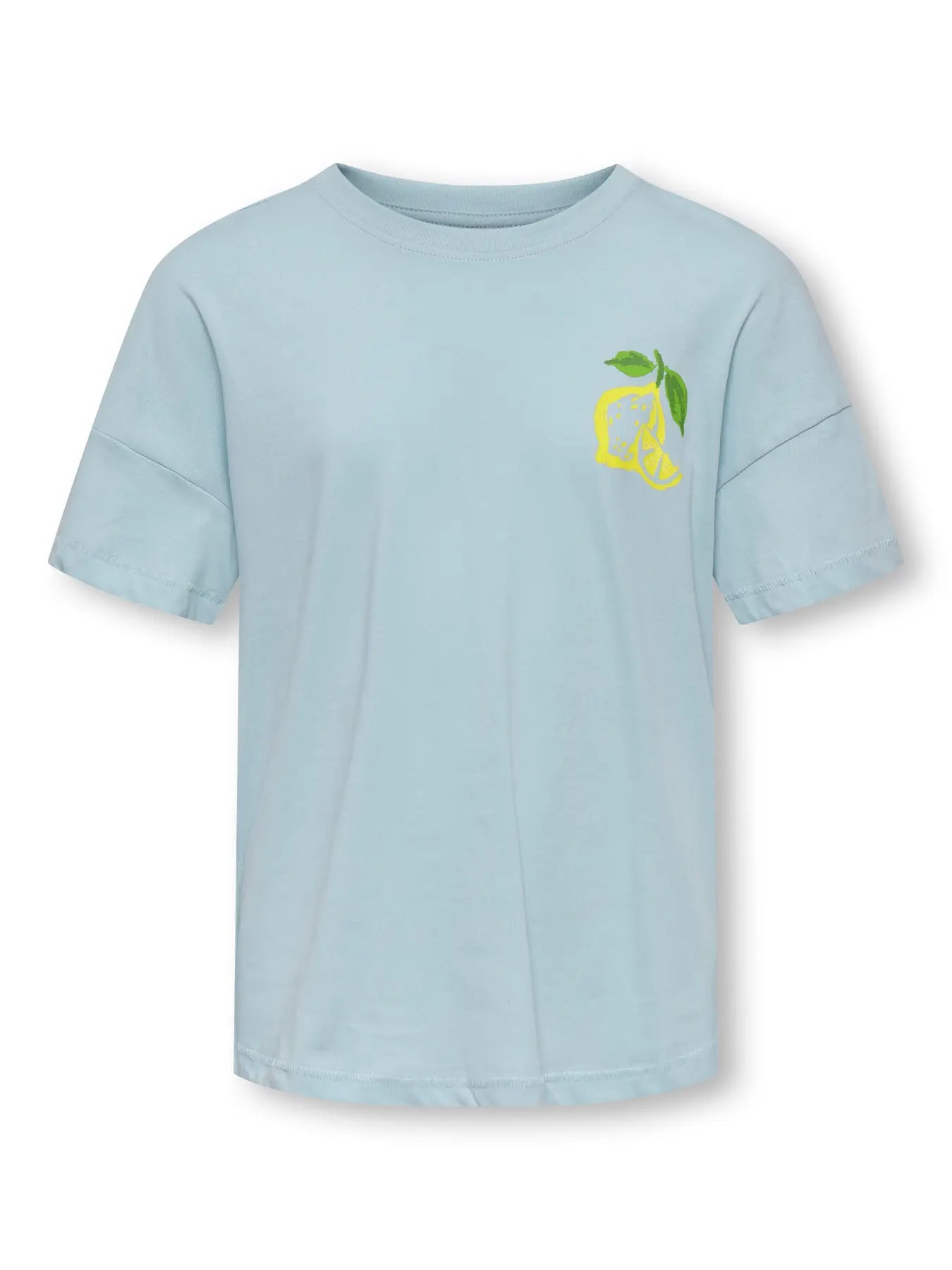 Nur - KOGLIMONE hellblaues T-Shirt mit Rückenaufdruck