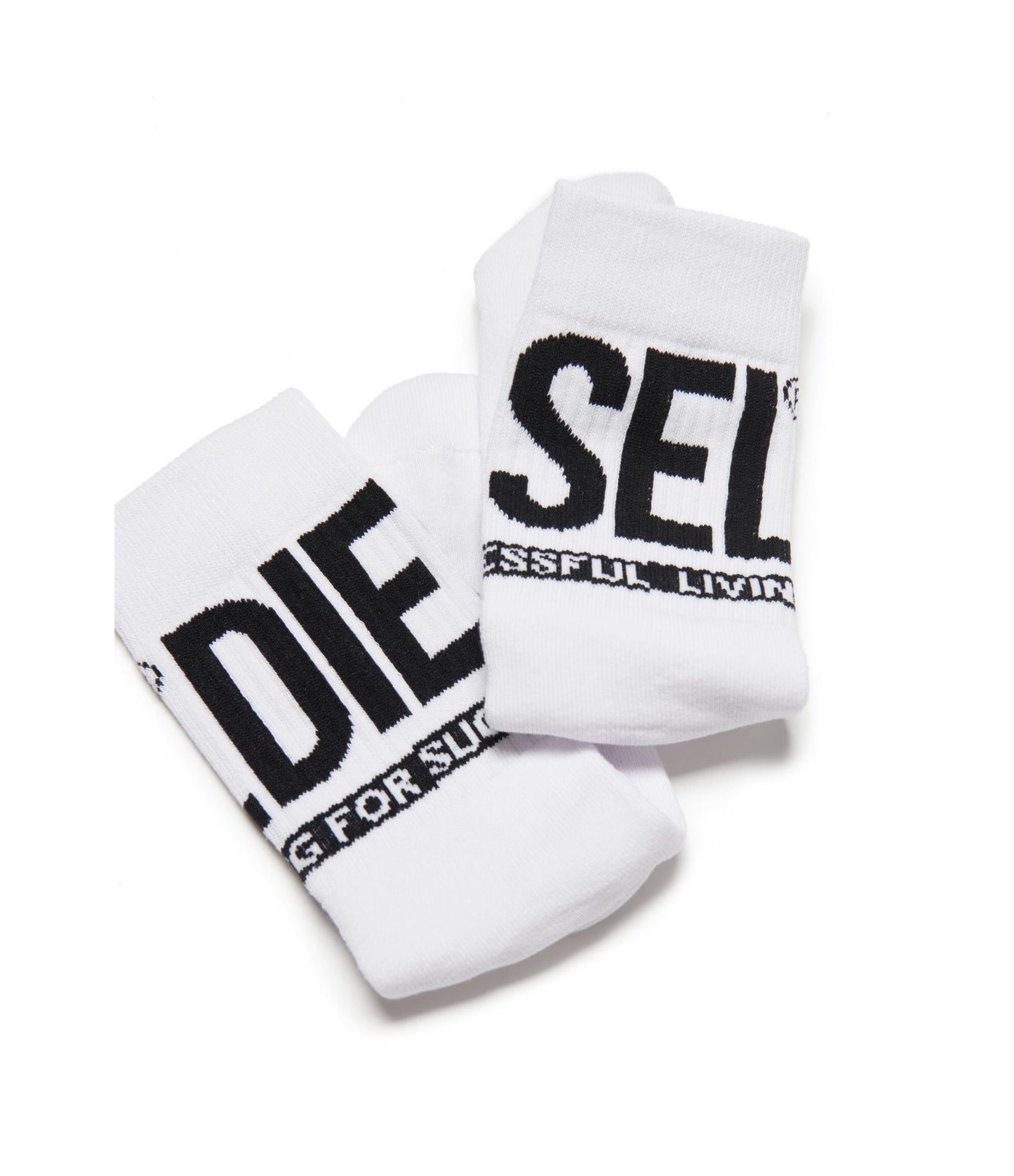 Diesel - Muchos dos pares de calcetines en blanco y negro