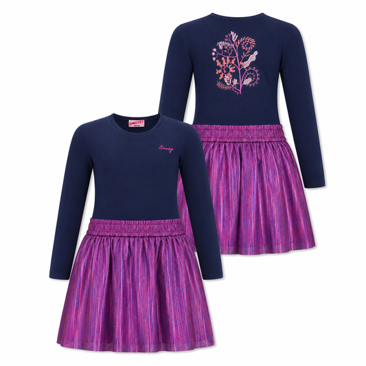 B.Nosy - Robe navy backprint Daisy
