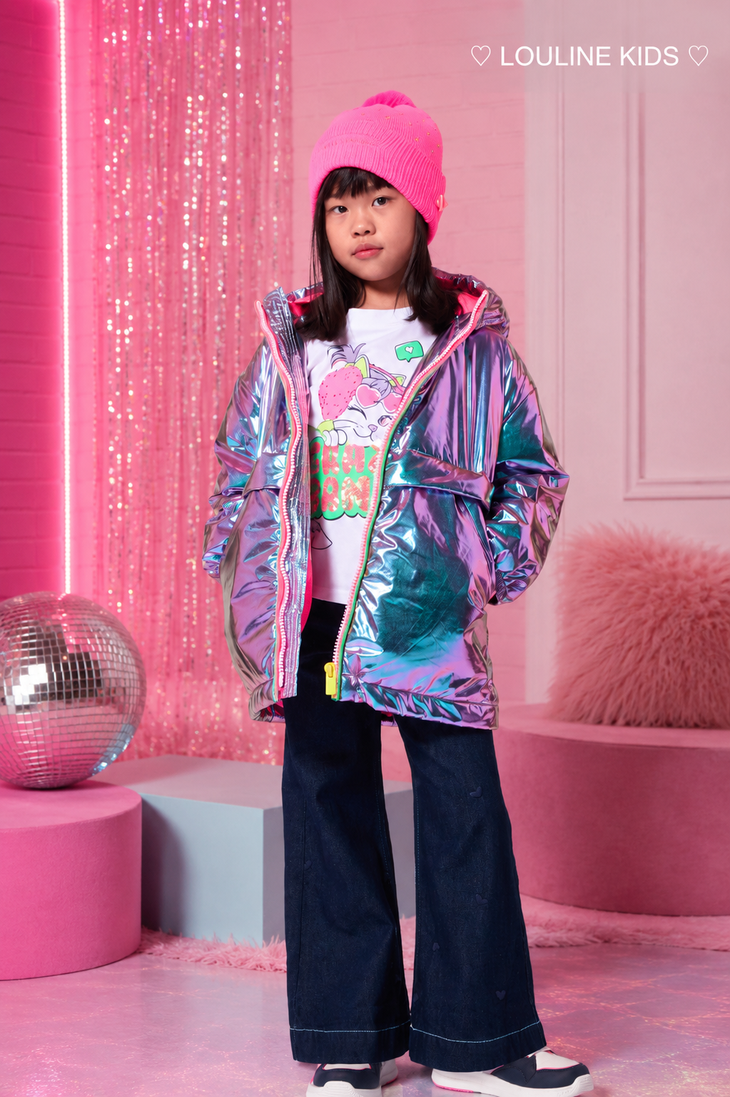 Billieblush - T-shirt blanc CRAZY GAMES
