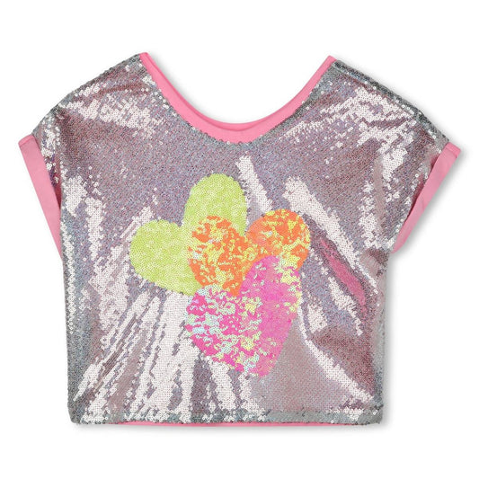 Billieblush - t -shist thol en lentejuelas