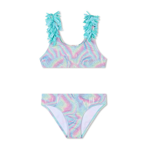 Billieblush - mehrfarbiger Bikini -Schlitz