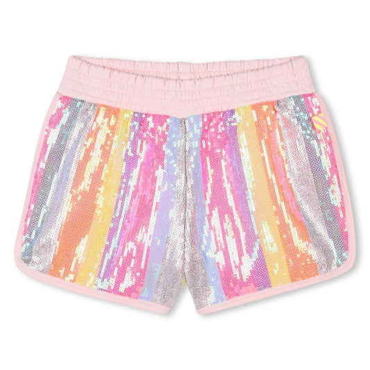 Billieblush - Fleece Shorts met pailletten op de voorkant