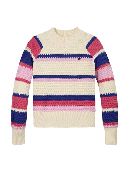 Tommy Hilfiger - Sweat multi stripes raglan sleeve