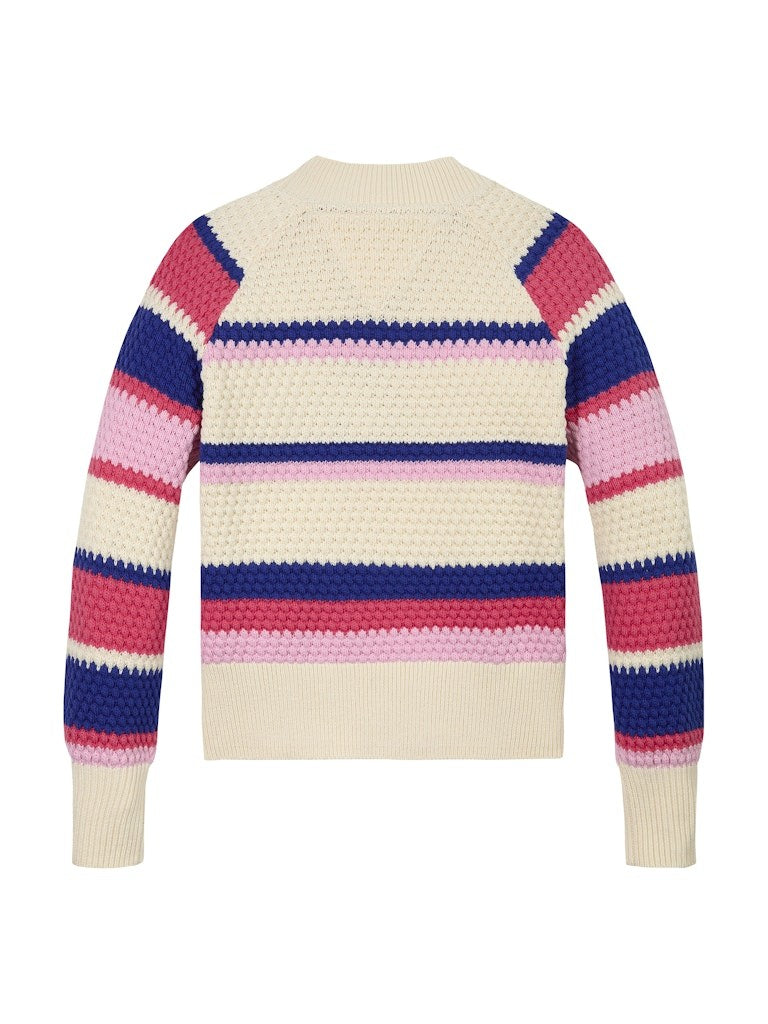 Tommy Hilfiger - Sweat multi stripes raglan sleeve