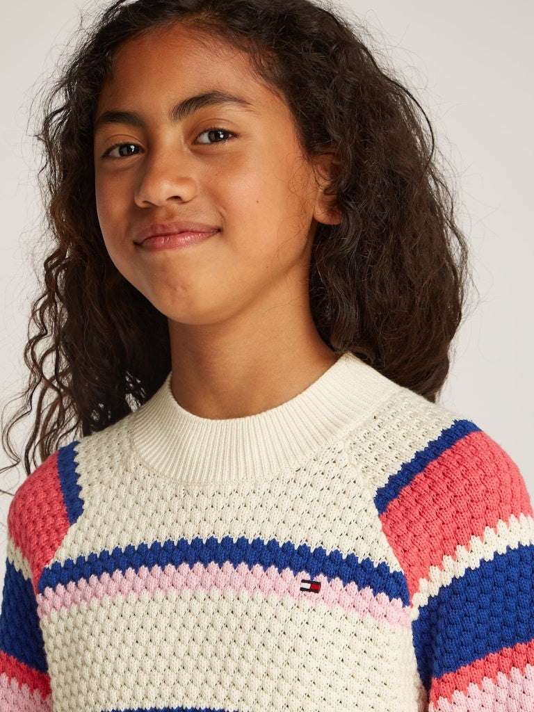 Tommy Hilfiger - Sweat multi stripes raglan sleeve