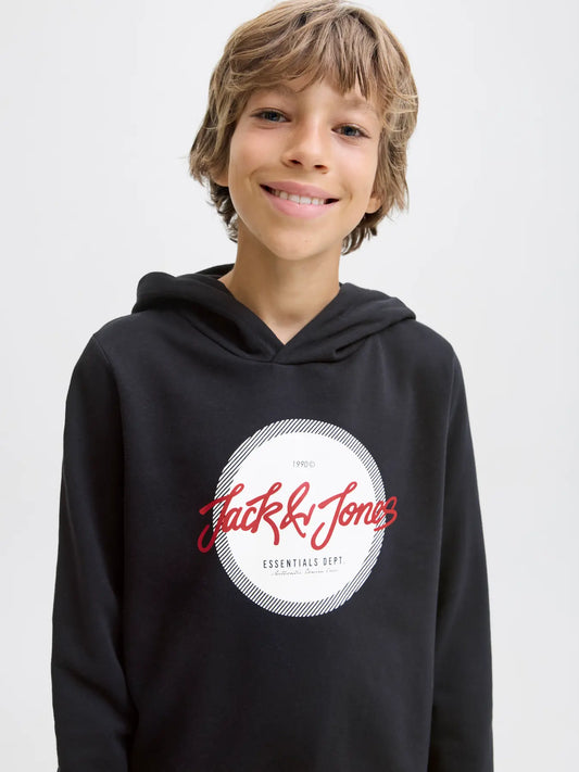 Jack&Jones - Sweat à capuche noir JJURBAN