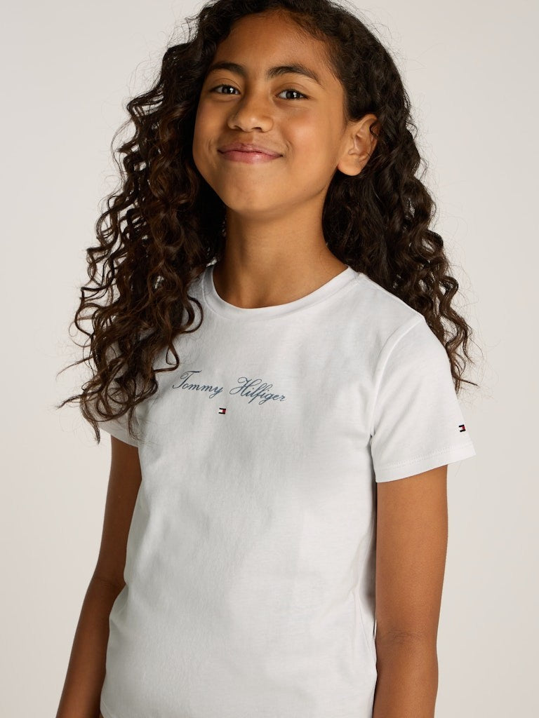 Tommy Hilfiger - T-shirt blanc script