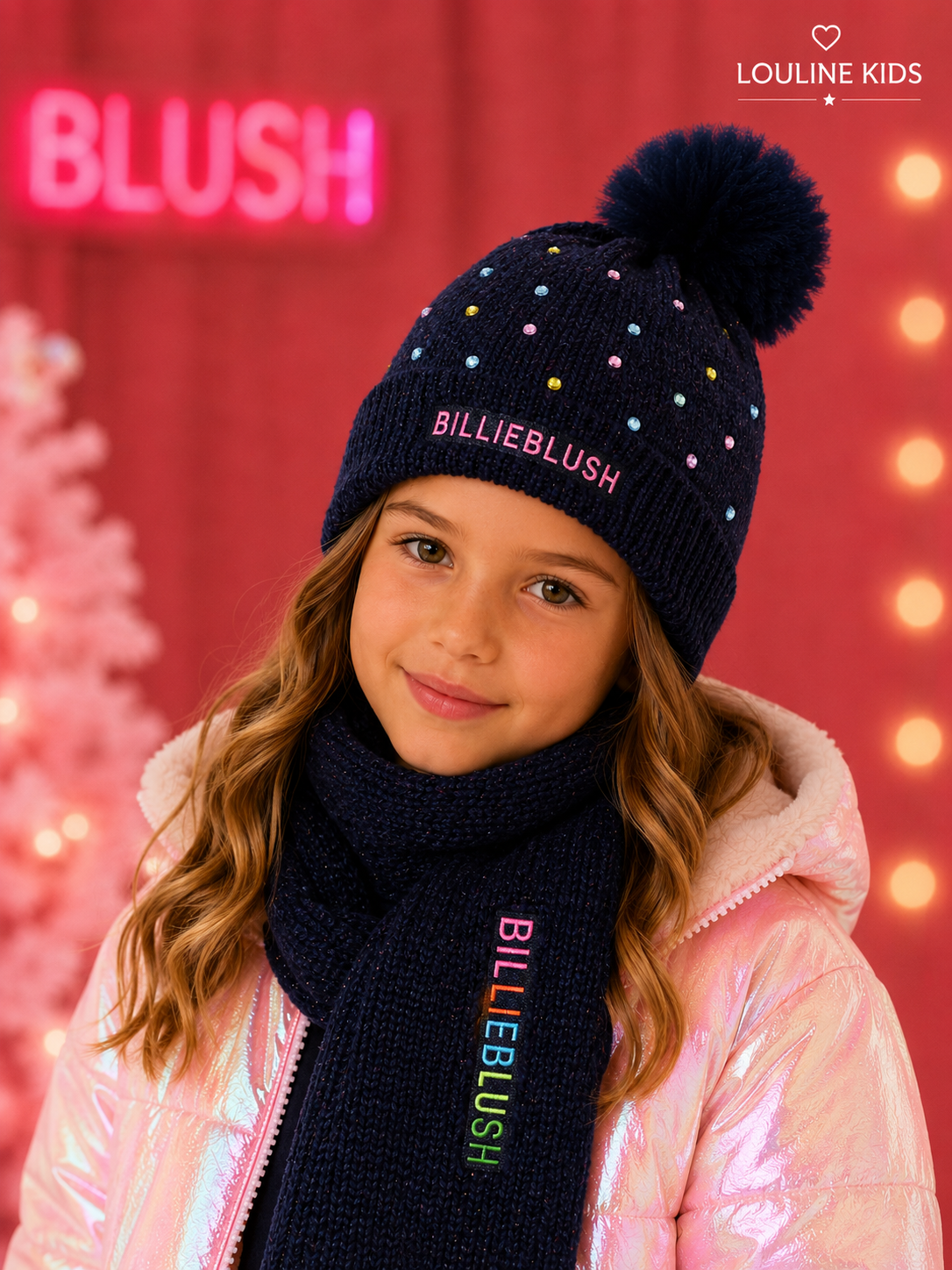 Billieblush - Echarpe navy