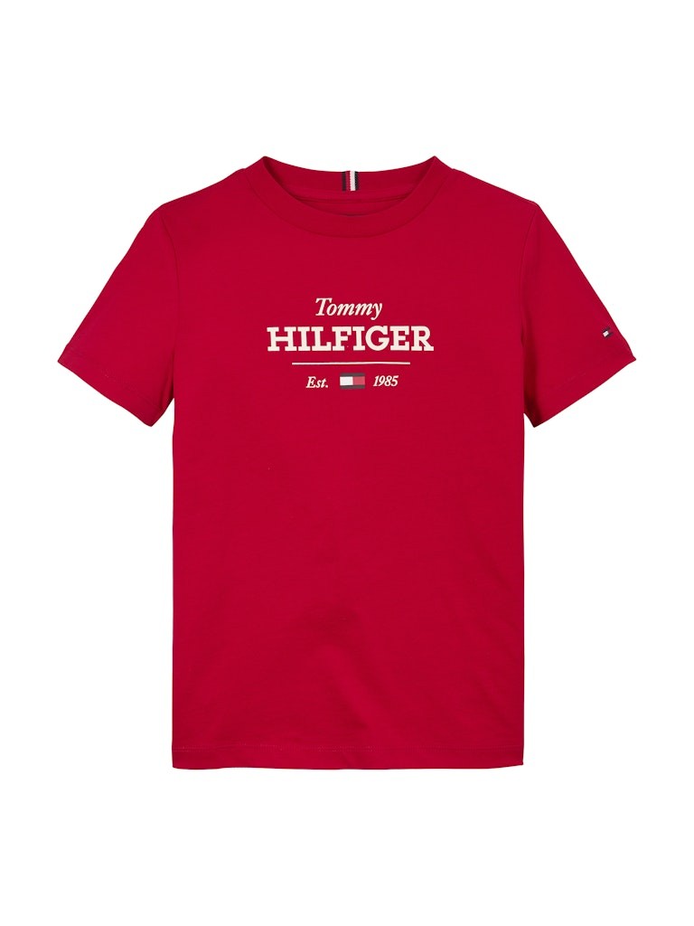 Tommy Hilfiger - T-shirt Medium Red Monotype