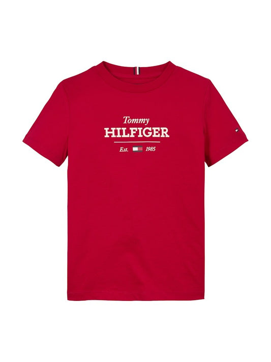 Tommy Hilfiger - rood monotype medium t -shirt