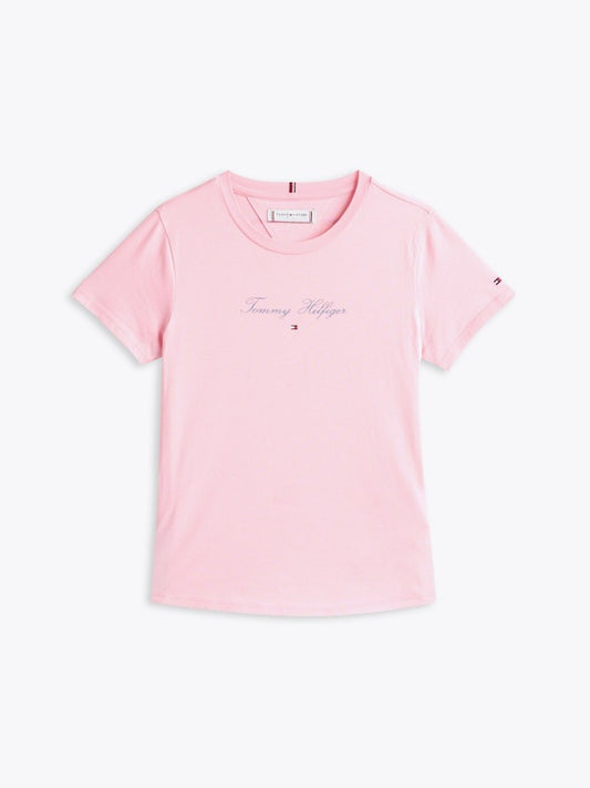 Tommy Hilfiger - Pink Sugar Script t -Shirt