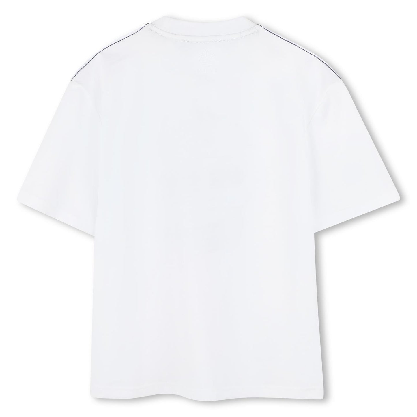 Timberland - Fit Lose White t -Shirt & Logo auf der Vorderseite gedruckt