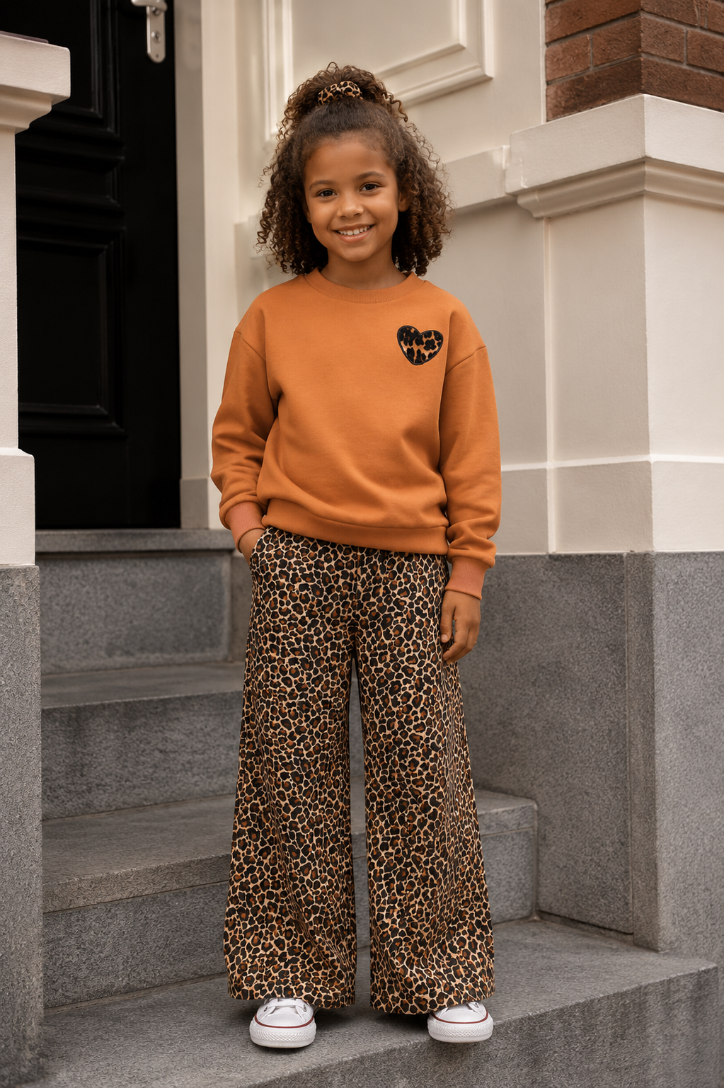 Jubel - Jeans wide leg leopard City Chic ‼️