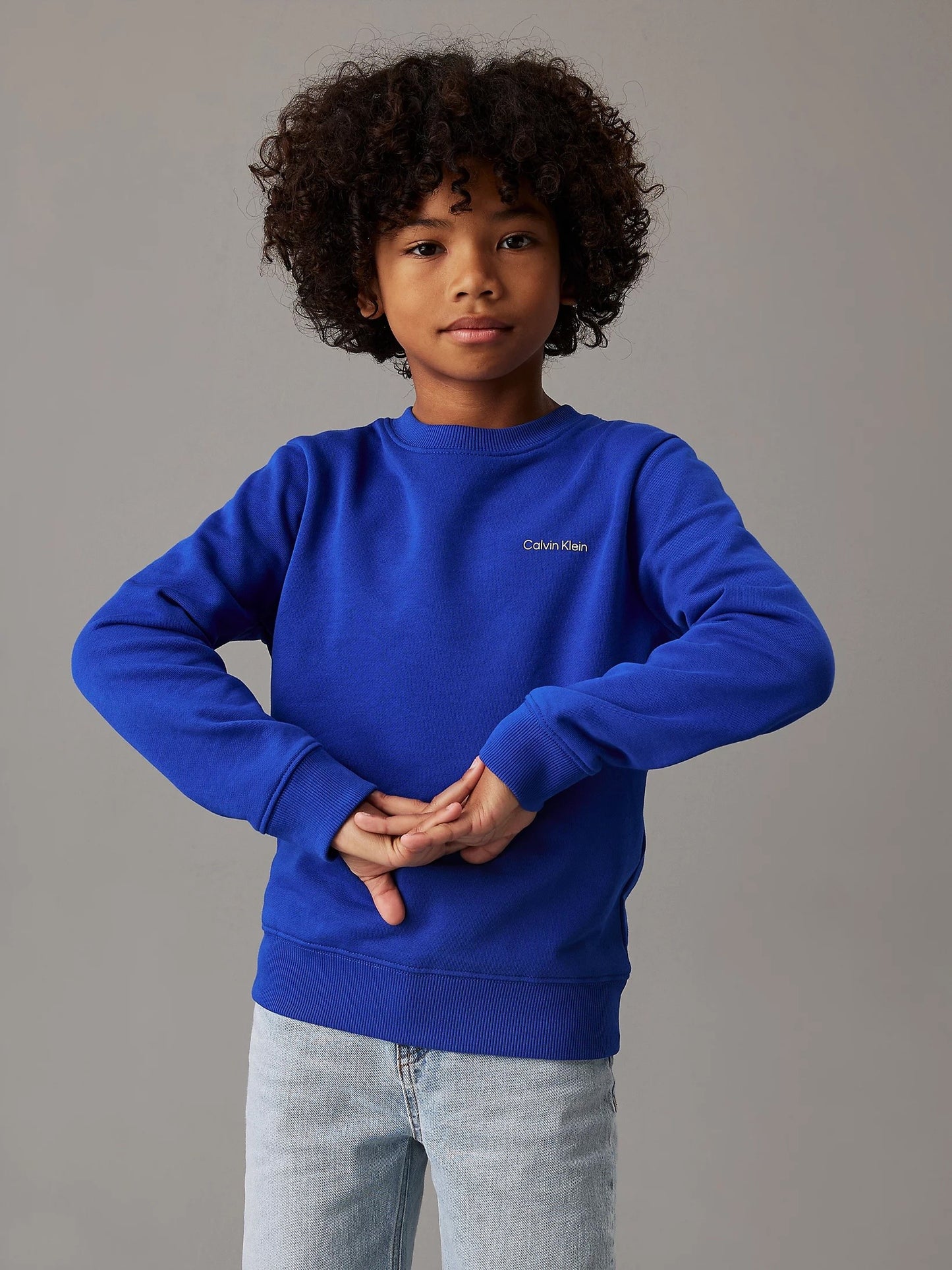 Calvin Klein - Sweat mixte Ultra Blue Chest
