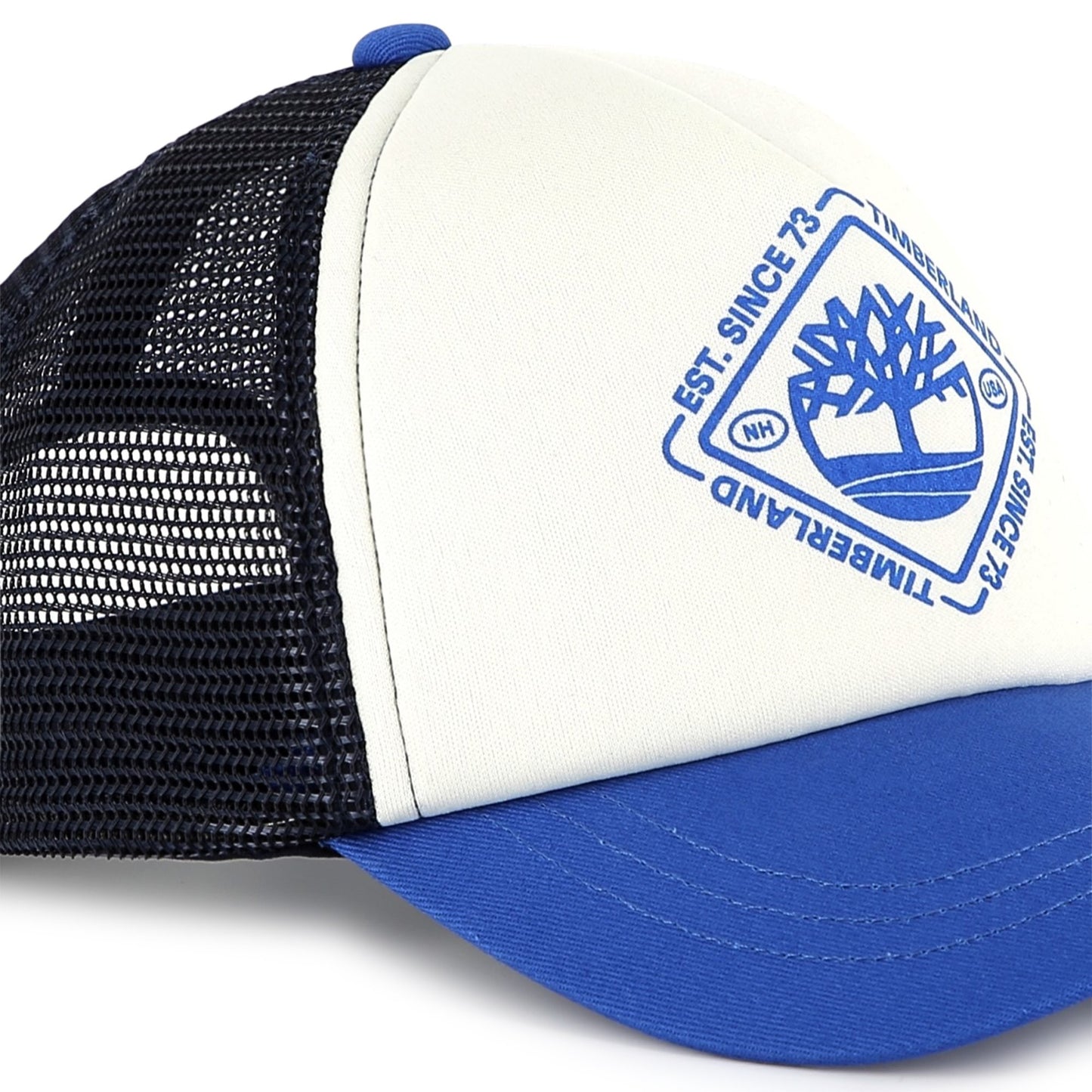 Timberland - Navy & Electric Blue Trellis Cap