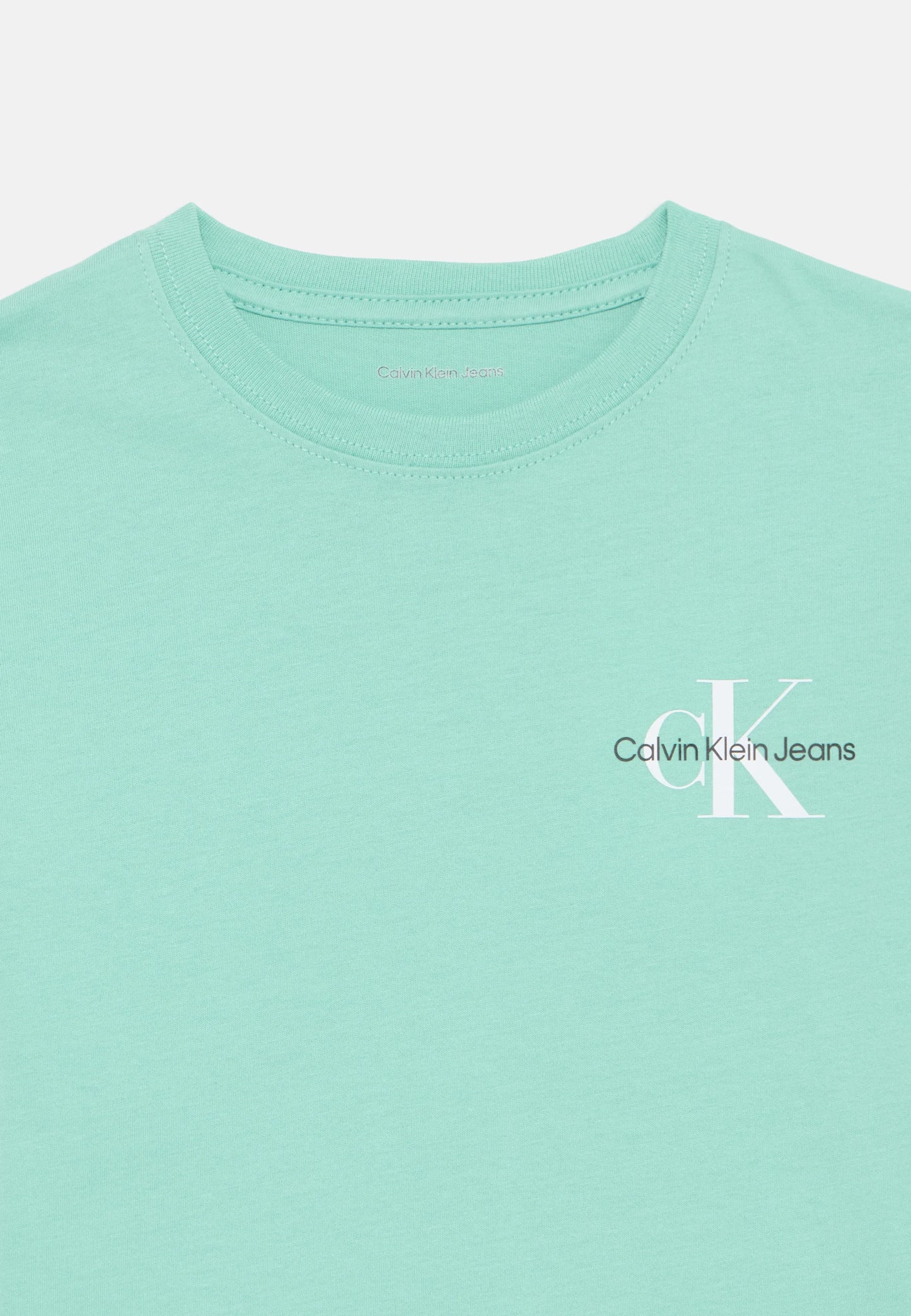 Calvin Klein - T-shirt Tickled Green mixte monogram