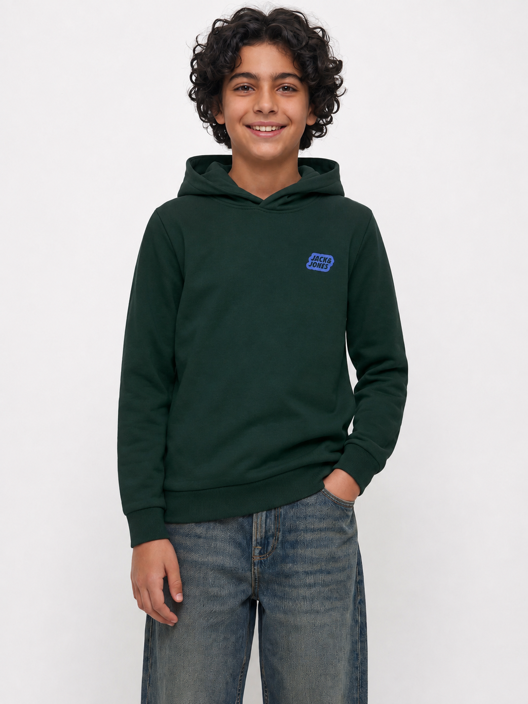 Jack&Jones - Sudadera con capucha JJAMI escarabajo