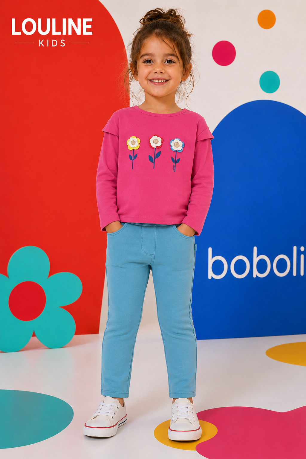 Boboli - Pantalon turquoise