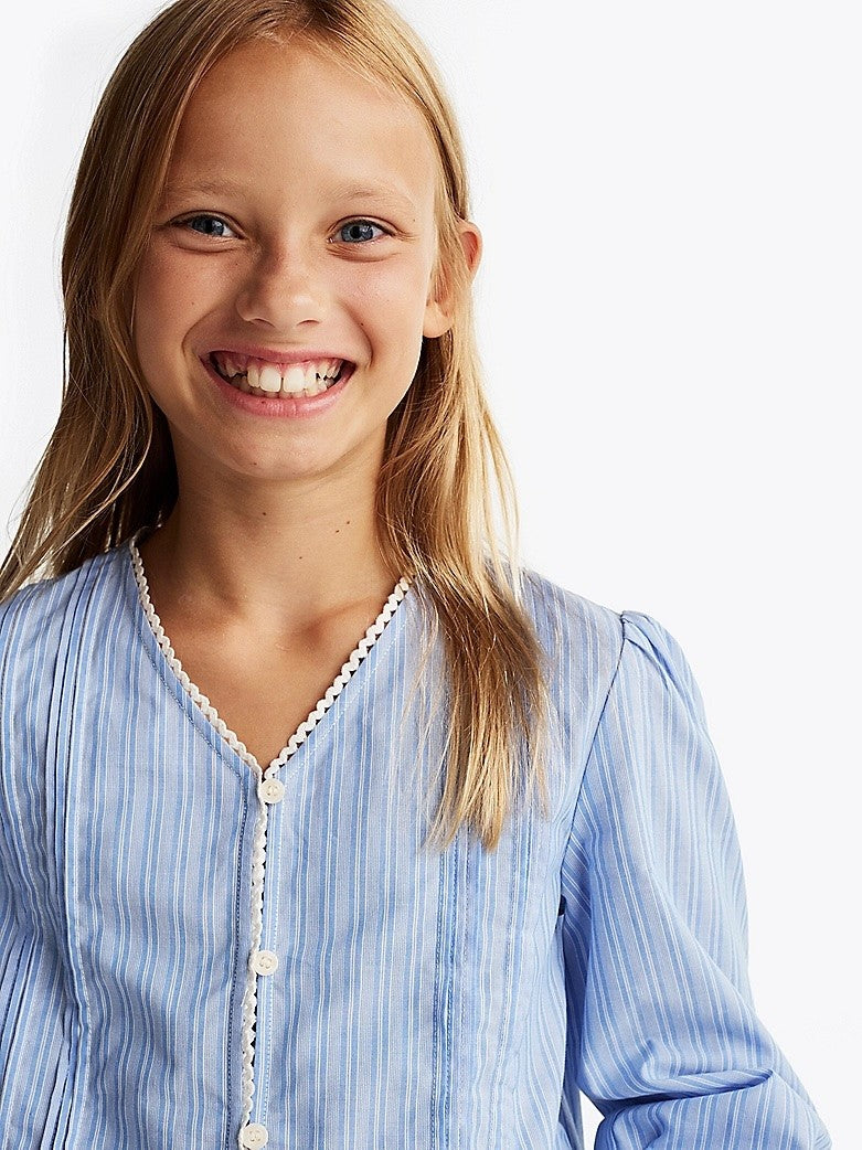 Tommy Hilfiger - Blouse Blue Spell Stripe
