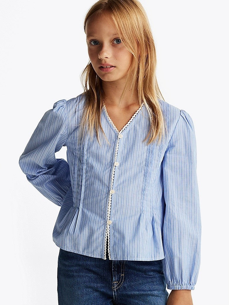 Tommy Hilfiger - Blouse Blue Spell Stripe