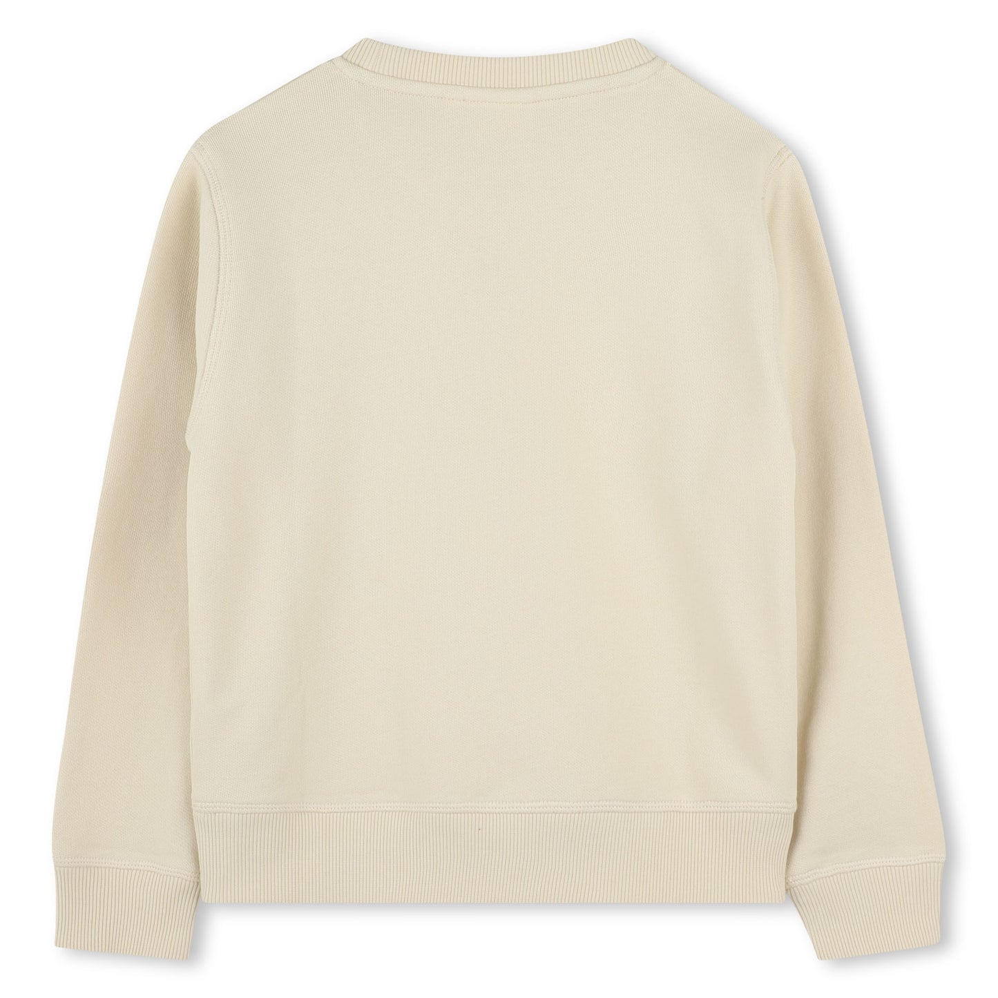 Hugo - Beige Sweatshirt und "Hugo" in Erleichterung gedruckt
