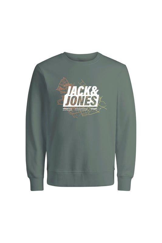 Jack & Jones - Agave Green Jcomap sweater